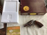 COLT DETECTIVE SPECIAL, 38 SPC. CAL., 2” BARREL, SCARCE BRIGHT NICKEL, NEW UNFIRED IN THE BOX WITH OWNERS MANUAL, HANG TAG - 1 of 4