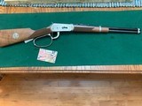 WINCHESTER 94 JOHN WAYNE COMMEMORATIVE, MFG. 1981, UNFIRED, NEW COND. EXCEPT RUST ONTHE BACK LEFT SIDE OF THE RECEIVER - 1 of 6