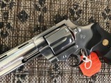 COLT ANACONDA 44 MAGNUM, 6” STAINLESS, NEW IN THE COLT PICTURE BOX WHICH THE EARLY ANACONDAS CAME IN - 5 of 6