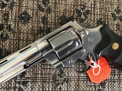 COLT ANACONDA 44 MAGNUM, 6” STAINLESS, NEW IN THE COLT PICTURE BOX WHICH THE EARLY ANACONDAS CAME IN - Image 5 of 6
