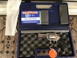 COLT DETECTIVE SPECIAL 38 SPC., 3” STAINLESS, NEW IN THE BOX WITH OWNERS MANUAL, HANG TAG, COLT LETTER, ETC.