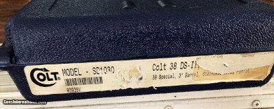 COLT DETECTIVE SPECIAL 38 SPC., 3” STAINLESS, NEW IN THE BOX WITH OWNERS MANUAL, HANG TAG, COLT LETTER, ETC. - Image 4 of 4