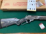 MARLIN MXLR 308 MARLIN EXPRESS CAL, 24” STAINLESS WITH BLACK/GRAY LAMINATE, NEW IN THE BOX - 2 of 5