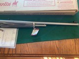 MARLIN 1895 MXLR, 450 MARLIN CAL., JM STAMPED, 24” BARREL, STAINLESS, BLACK/GRAY LAMINATE STOCK, NEW IN THE BOX - 4 of 5