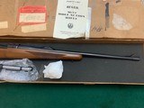 RUGER 77 RS, FLAT BOLT, 350 MAGNUM CAL., NEW IN THE BOX WITH OWNERS MANUAL - 5 of 5