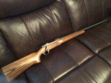 RUGER 77 MARK II, 223 CAL., 26” HEAVY BARREL, GRAYED STAINLESS ACTION WITH BROWN LAMINATE STOCK 99+% COND. - 1 of 9
