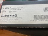 BROWNING X BOLT, HUNTER 6.5 CREEDMOOR CAL., 22” BARREL, NEW IN THE BOX WITH OWNERS MANUAL, ETC. - 5 of 5