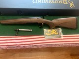 BROWNING X BOLT, HUNTER 6.5 CREEDMOOR CAL., 22” BARREL, NEW IN THE BOX WITH OWNERS MANUAL, ETC. - 2 of 5