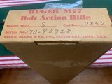 RUGER 77S HOLLOW BOLT 7X57 99% COND. IN THE BOX - 5 of 5