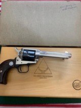 COLT COMMERATIVE “NEW JERSEY” FRONTIER SCOUT 22 LR. #724 OF 1001, NEW IN COLT PRESENTATION CASE WITH CARDBOARD SLEEVE - 2 of 5