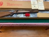 RUGER 77R, 6.5 MAGNUM CAL. NEW IN THE 2 PIECE BOX WITH RINGS & OWNERS MANUAL - 1 of 5