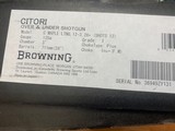 BROWNING CITORI LIGHTNING MAPLE 12 GA., 28” INVECTOR PLUS BARRELS, MFG. 2012, NEW IN THE BOX WITH OWNERS MANUAL & CHOKE TUBES - 5 of 5