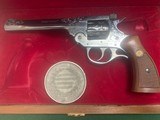 HARRINGTON & RICHARDSON 999 SPORTSMAN COMMERATIVE 1 OF 999, 22 LR., NEW IN WOODEN PRESENTATION CASE - 2 of 5