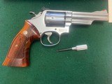 SMITH & WESSON 66-1, 357 MAGNUM, 4” BARREL, TARGET TRIGGER, TARGET HAMMER, IN THE BOX WITH OWNERS MANUAL - 2 of 5