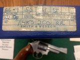 SMITH & WESSON 66-1, 357 MAGNUM, 4” BARREL, TARGET TRIGGER, TARGET HAMMER, IN THE BOX WITH OWNERS MANUAL - 5 of 5