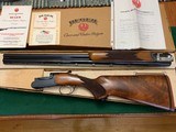 RUGER RED LABEL 20 GA.,26” SKEET & SKEET, BEAUTIFUL BURL WALNUT WOOD, 99% COND. IN THE BANJO BOX WITH OWNERS MANUAL - 3 of 4