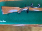 RUGER 77/22, 22 LR. CAL., WALNUT STOCK WITH RINGS, EXC. COND - 2 of 5