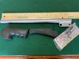 THOMPSON CENTER 45 LC./410 GA. 15”
VENT RIB, STAINLESS, PISTOL GRIP & FOREARM, EXC. COND - 1 of 4