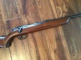 REMINGTON 510 TARGETMASTER 22 LR., BOLT ACTION SINGLE SHOT WITH WALNUT STOCK - 4 of 5