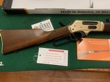 HENRY SIDE GATE 45-70 CAL. BIG BOY GOLDEN FRAME HO-24, NEW IN THE BOX WITH OWNERS MANUAL - 2 of 5