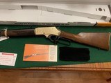 HENRY SIDE GATE 45-70 CAL. BIG BOY GOLDEN FRAME HO-24, NEW IN THE BOX WITH OWNERS MANUAL - 3 of 5
