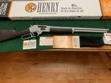 HENRY ALL WEATHER SIDE GATE 30-30 CAL. NEW UNFIRED IN THE BOX - 1 of 5