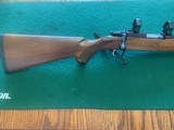 RUGER 77/44 WALNUT STOCK, WITH RINGS, HIGH COND. - 3 of 5