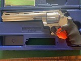 COLT ANACONDA
44 MAGNUM 8” STAINLESS, HIGH COND. IN THE BOX WITH OWNERS MANUAL ETC. - 3 of 5