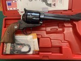 RUGER BLACKHAWK “COMMERATIVE 50 YRS. 1956-2006” 6 1/2” BARREL, 44 MAGNUM, LIKE NEW IN THE BOX