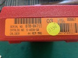 RUGER BLACKHAWK “COMMERATIVE 50 YRS. 1956-2006” 6 1/2” BARREL, 44 MAGNUM, LIKE NEW IN THE BOX - 4 of 4