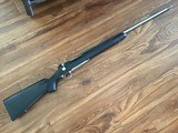 REMINGTON 700 CUSTOM SHOP 300 WIN. MAGNUM CAL. 24” STAINLESS BARREL WITH FACTORY MUZZLE BRAKE 99% COND.