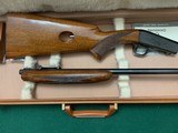 BROWNING BELGIUM TAKEDOWN 22 LR EARLY MFG. WITH DESIRED WHEEL SIGHT, COMES WITH REDFIELD SCOPE IN THE HARTMAN CASE - 1 of 5
