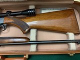 BROWNING BELGIUM TAKEDOWN 22 LR EARLY MFG. WITH DESIRED WHEEL SIGHT, COMES WITH REDFIELD SCOPE IN THE HARTMAN CASE - 4 of 5