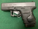 GLOCK 30S, 45 ACP, WITH CRIMSON TRACE GRIPS, 99% COND. - 2 of 4