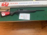 RUGER AMERICAN COMPACT 243 CAL., 18” BARREL, NEW IN THE BOX - 1 of 5