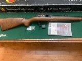 THOMPSON CENTER 22 CLASSIC “1 OF 250” ENGRAVED GOLD RABBIT, WALNUT STOCK, NEW IN THE BOX - 2 of 5