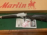 MARLIN 1895 45-70 CAL.TRAPPER 16” THREADED BARREL, SATIN STAINLESS,
NEW IN THE BOX - 2 of 5