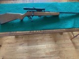MARLIN 25, 22 LR. WITH BUHNELL 4X CUSTOM 22 RIFLE SCOPE, 99% COND. - 1 of 5
