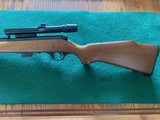 MARLIN 25, 22 LR. WITH BUHNELL 4X CUSTOM 22 RIFLE SCOPE, 99% COND. - 4 of 5