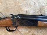 SAVAGE 24B, 22 LR. OVER 410 GA. WALNUT STOCK & FOREARM, POPULAR SIDE BUTTON BARREL SELECTOR, 99% COND. - 6 of 6