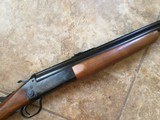 SAVAGE 24B, 22 LR. OVER 410 GA. WALNUT STOCK & FOREARM, POPULAR SIDE BUTTON BARREL SELECTOR, 99% COND. - 4 of 6