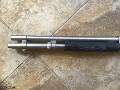 REMINGTON 870 “MARINE” STAINLESS 12 GA. MAGNUM,18” CYLINDER BORE BARREL, NEW UNFIRED IN THE BOX WITH OWNERS MANUAL, ETC. - Image 7 of 8