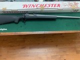 WINCHESTER 70 SA, 22-250, 26” HEAVY VARMINT, STAINLESS, MFG. IN THE USA. 99+% COND. IN THE BOX WITH SCOPE RINGS, - 1 of 5