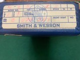 SMITH & WESSON 10-2, 38 SPC., “RARE 5” BARREL” 99% COND. IN THE BOX WITH OWNERS MANUAL - 5 of 5