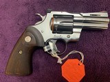 COLT PYTHON 357 MAGNUM 3” STAINLESS, NEW IN THE BOX - 4 of 5
