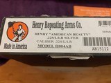 HENRY AMERICAN BEAUTY, SILVER 22 LR. NEW IN THE BOX - 5 of 5