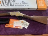 HENRY GOLDEN BOY 22 LR. “ MILITARY SERVICE ll EDITION” HOO4MS2, NEW IN THE BOX - 1 of 5