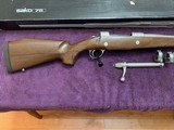 SAKO 75, 7MM SHOOTING TIMES WESTERN CAL. 26” BARREL, STAINLESS, WALNUT STOCK, 99% COND. WITH RINGS & OWNERS MANUAL IN THE BOX - 2 of 5