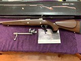 SAKO 75, 7MM SHOOTING TIMES WESTERN CAL. 26” BARREL, STAINLESS, WALNUT STOCK, 99% COND. WITH RINGS & OWNERS MANUAL IN THE BOX - 1 of 5