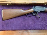 MARLIN 1894M, RARE 22 MAGNUM CAL., JM STAMPED, 99% COND IN THE BOX - 2 of 5